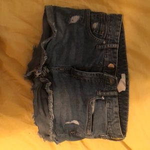 h&m jean shorts